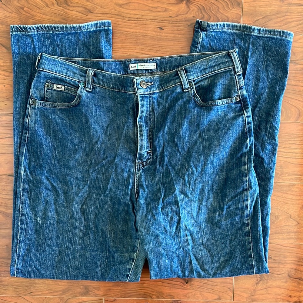 Lee Relaxed Fit Straight Leg Jeans